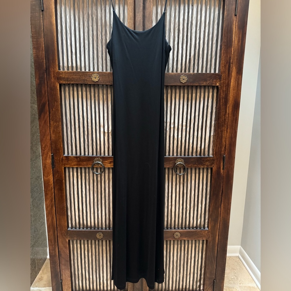 EUC Ralph Lauren Black Maxi Dress - S